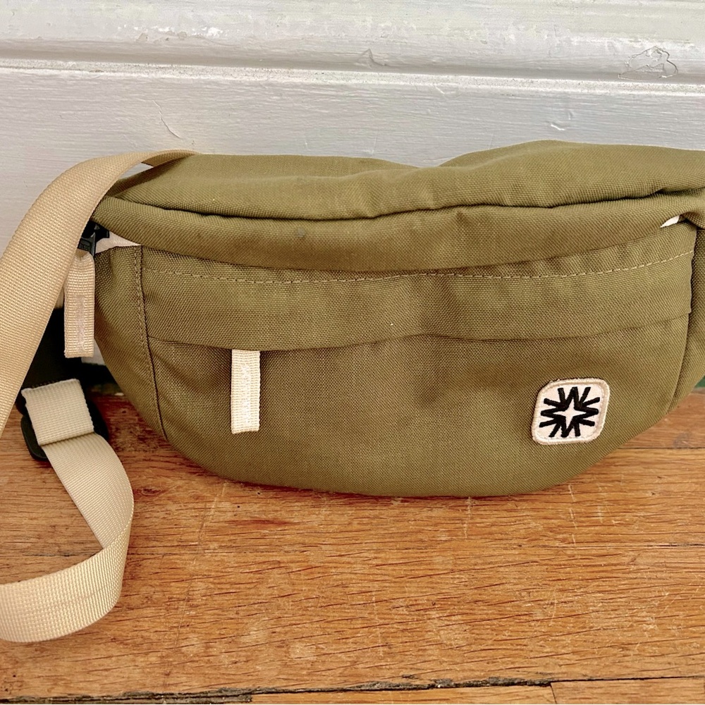 Olive Green Crossbody Bag by Walker Goods
